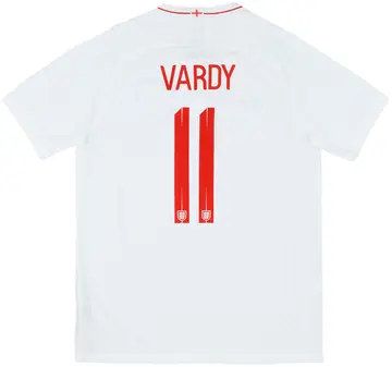 2018-19 England Home Shirt Vardy #11 - 10/10 - (M)