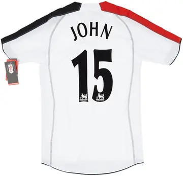 2005-06 Fulham Home Shirt John #15 (S)