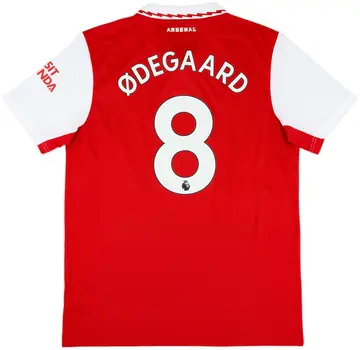 2022-23 Arsenal Home Shirt Odegaard #8 (L)