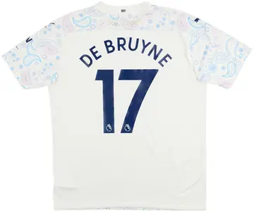 2020-21 Manchester City Authentic Third Shirt De Bruyne #17 - 10/10 - (L)