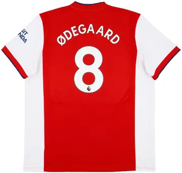 2021-22 Arsenal Home Shirt Odegaard #8 - 10/10 - (XXL)