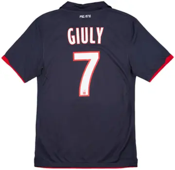 2010-11 Paris Saint-Germain Away Shirt Giuly #7 - 10/10 - (S)