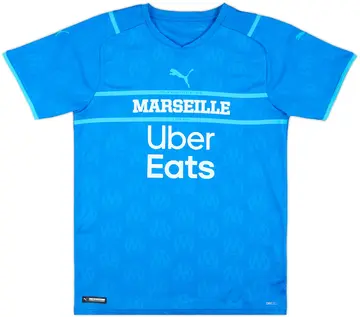 2021-22 Olympique Marseille Third Shirt - 10/10 - (M)