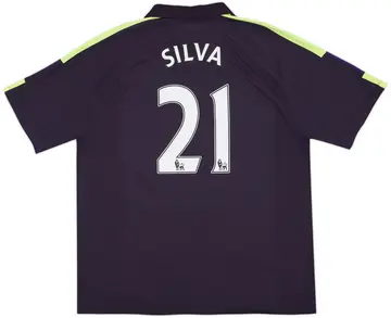 2014-15 Manchester City Third Shirt Silva #21 - 10/10 - (XXL)