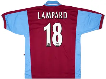 1997-98 West Ham Home Shirt Lampard #18 - 10/10 - (L)