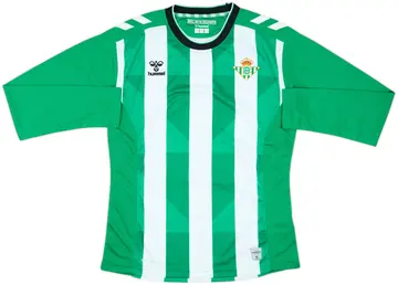 2022-23 Real Betis Home L/S Shirt - 10/10 - (M)