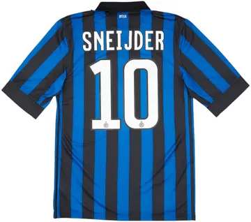 2011-12 Inter Milan Home Shirt Sneijder #10 (S)