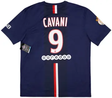 2014-15 Paris Saint-Germain Home Shirt Cavani #9 (XL)
