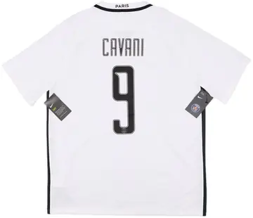 2016-17 Paris Saint-Germain Third Shirt Cavani #9 (XL)