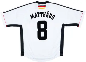 1998-00 Germany Home Shirt Matthaus #8 (L)
