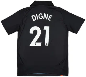 2021-22 Everton Away Shirt Digne #21 (XL.Boys)