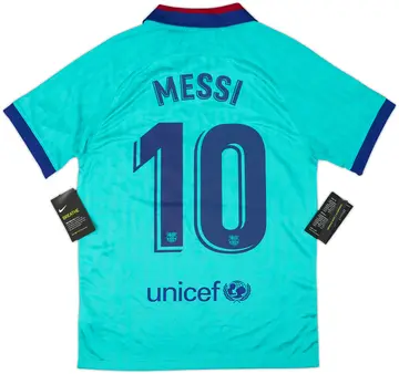 2019-20 Barcelona Third CL Shirt Messi #10 (S)