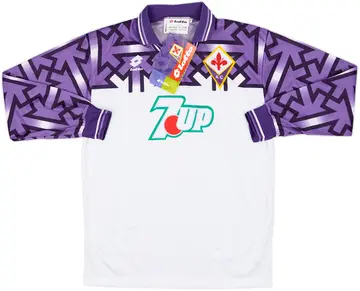1992-93 Fiorentina Away L/S Shirt (S)