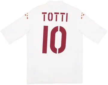 2003-04 Roma Away Shirt Totti #10 (XL)