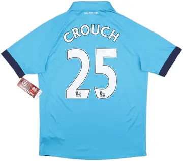 2014-15 Stoke City Away Shirt Crouch #25 (S)