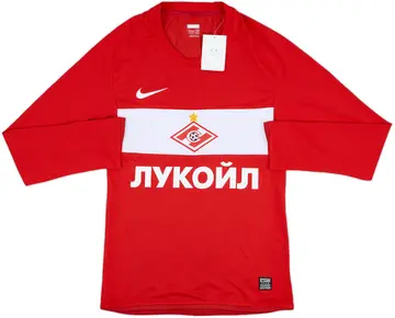 2009 Spartak Moscow Home L/S Shirt (S)