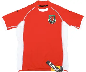 2002-04 Wales Home Shirt (L.Boys)