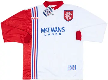 1996-97 Rangers Away L/S Shirt (XL)