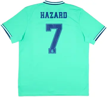 2019-20 Real Madrid Third Shirt Hazard #7 (XL)