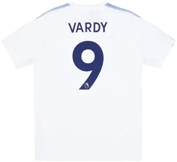 2017-18 Leicester Third Shirt Vardy #9 (M)