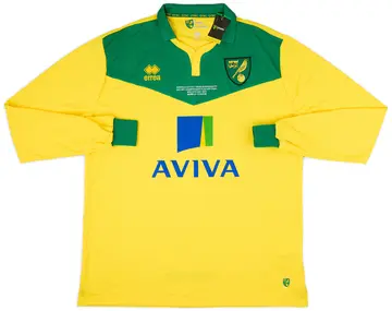 2014-15 Norwich 'Play-off Final' Home L/S Shirt (3XL)