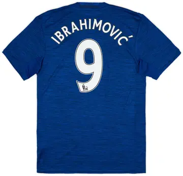2016-17 Manchester United Away Shirt Ibrahimovic #9 (S)