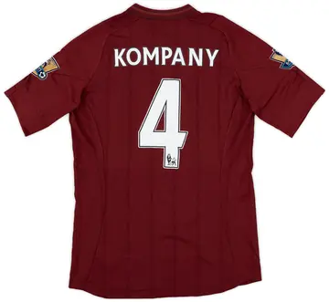2012-13 Manchester City Away Shirt Kompany #4 (M)