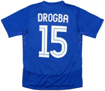 2005-06 Chelsea Centenary Home Shirt Drogba #15 (XL.Boys)