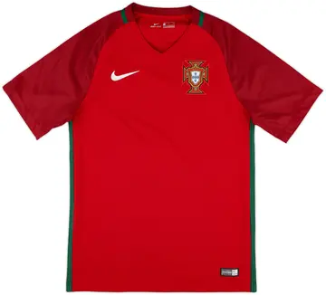 2016-18 Portugal Home Shirt - 10/10 - (S)