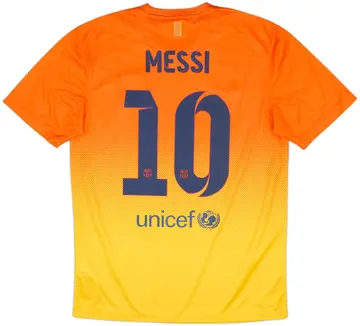 2012-13 Barcelona Basic Away Shirt Messi #10 - 10/10 - (M)