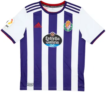 2019-20 Real Valladolid Home Shirt - 10/10 - (L.Boys)