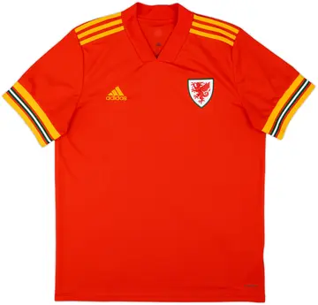 2020-21 Wales Home Shirt - 10/10 - (L)