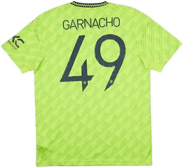 2022-23 Manchester United Third Shirt Garnacho #49 - 10/10 - (L)