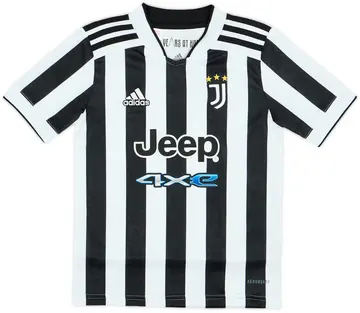 2021-22 Juventus Home Shirt - 10/10 - (S.Boys)