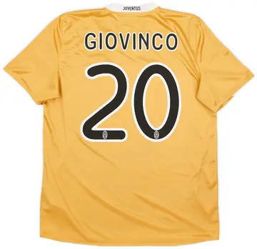2008-09 Juventus Away Shirt Giovinco #20 (L)