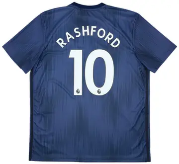 2018-19 Manchester United Third Shirt Rashford #10 (XL)