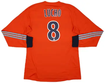 2011-12 Olympique Marseille Third L/S Shirt Lucho #8 (XL)