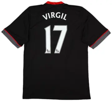 2016-17 Southampton Away Shirt Virgil #17 (XXL)