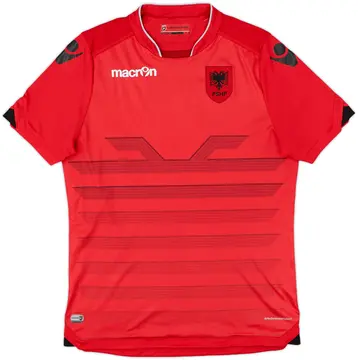 2016 Albania Home Shirt - 10/10 - (M)