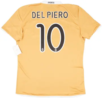 2008-09 Juventus Player Issue Away Shirt Del Piero #10 (XL)