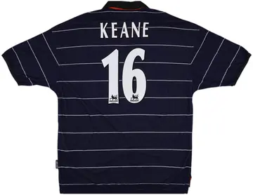 1999-00 Manchester United Away Shirt Keane #16 (XL)