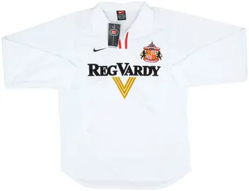 2000-02 Sunderland Away L/S Shirt (M)
