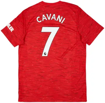 2020-21 Manchester United Home Shirt Cavani #7 (L)