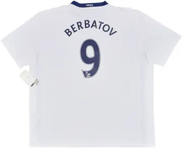 2008-10 Manchester United Away Shirt Berbatov #9 (3XL)