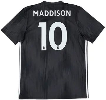 2019-20 Leicester Away Shirt Maddison #10 (L)