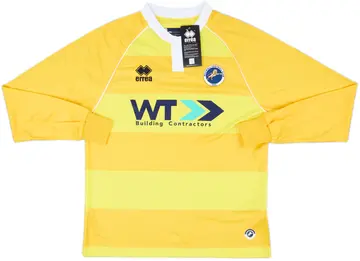 2016-17 Millwall Away L/S Shirt (S)
