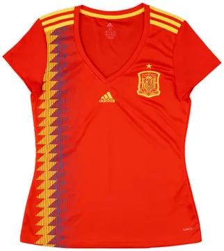 2018-19 Spain Home Shirt - 10/10 - (Women's M)
