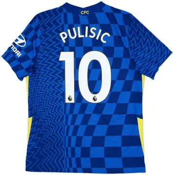 2021-22 Chelsea Authentic Home Shirt Pulisic #10 - 10/10 - (L)