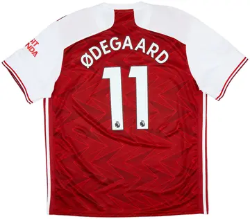 2020-21 Arsenal Home Shirt Odegaard #11 - 10/10 - (XL)