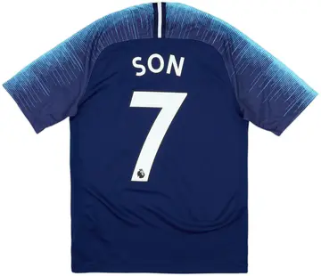 2018-19 Tottenham Away Shirt Son #7 - 10/10 - (S)